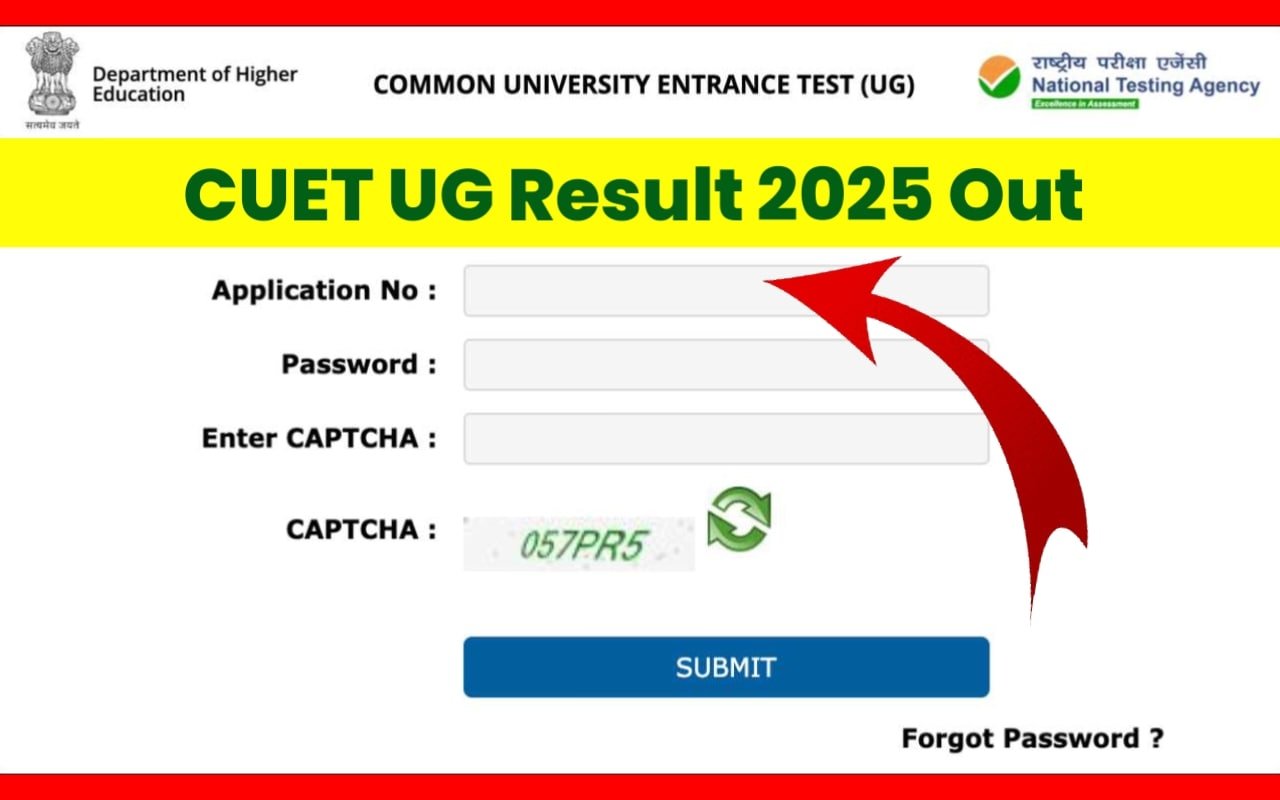 CUET UG Result 2025
